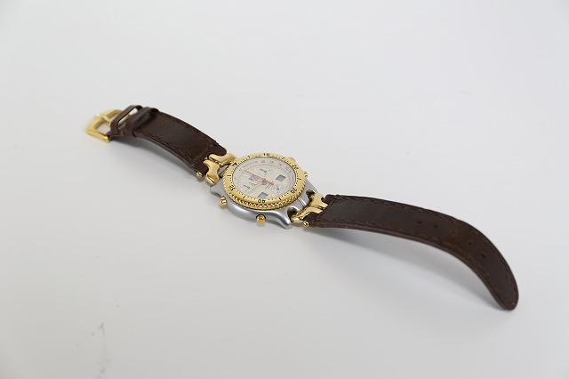 イタリアンタンニン鞣しラクダ革使用腕時計ベルト特注オーダーメイド