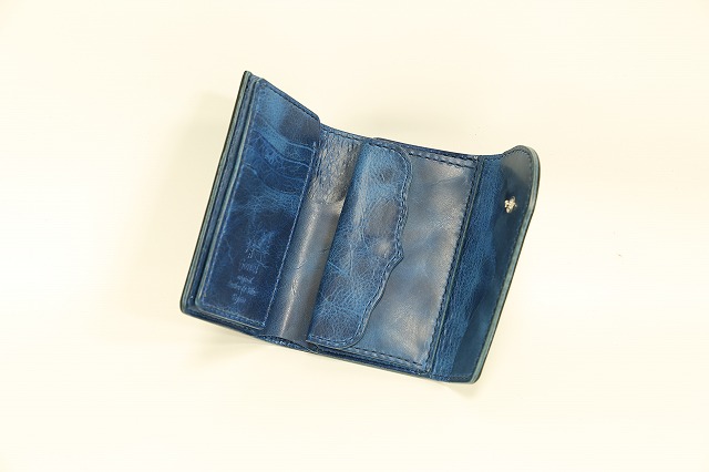 イタリアン トスカーナレザー セミロングウォレット（折り財布）