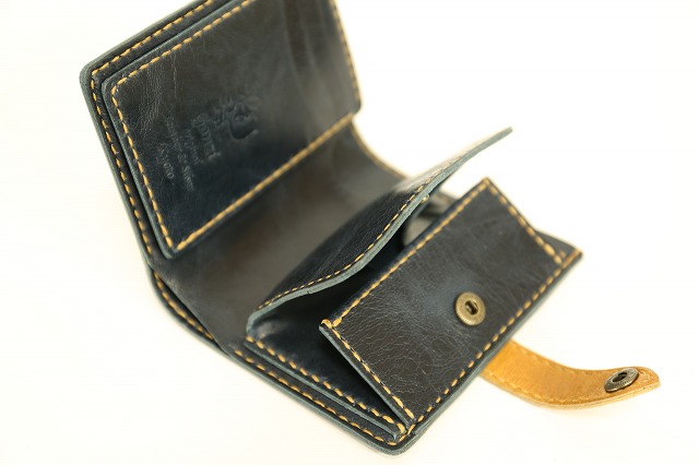 ラクダコンパクトハーフウォレット（二つ折り財布）カスタムオーダー