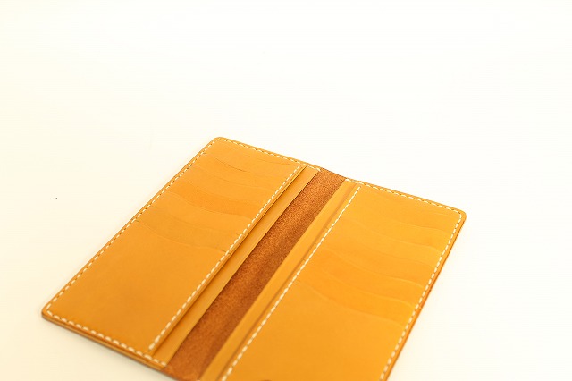 イタリアントスカーナレザー仕様 ロングウォレット（長財布）カードケース