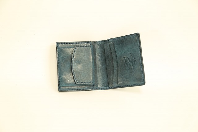 リングリザード（トカゲ）使用 コンパクトハーフウォレット（二つ折り財布）特注オーダーメイド