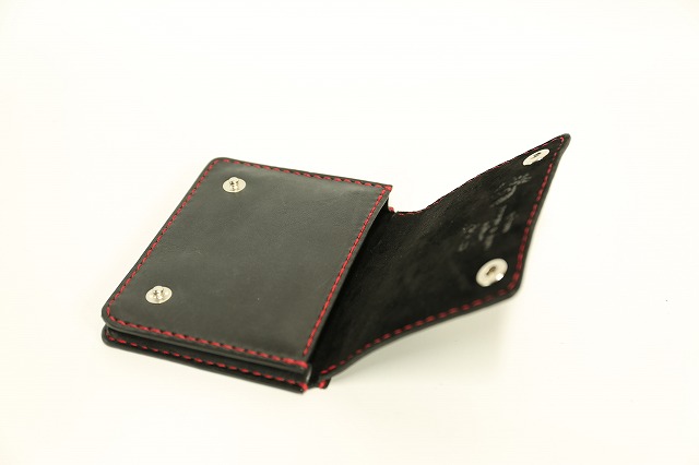 国産タンニン鞣し牛革使用ストラップ式 カードケース カードホルダー特注オーダーメイド