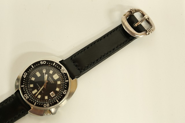 ブリティッシュブライドルレザー使用 SEIKO腕時計ベルト 特注オーダーメイド