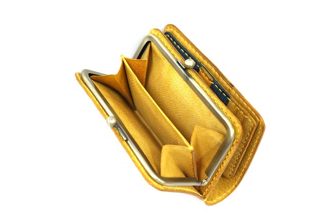 イタリアンタンニン鞣し マヤレザー 使用 コンパクトハーフウォレット（二つ折り財布） 特注カスタムオーダーメイド