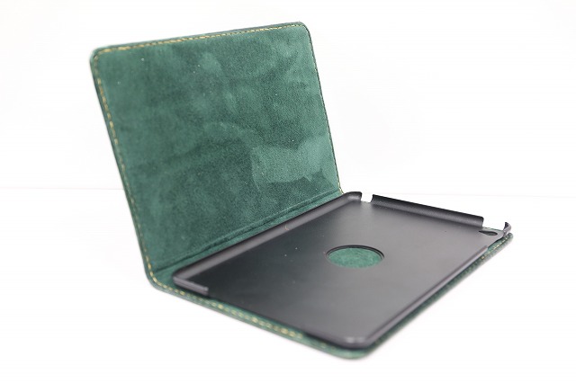 国産タンニン鞣し牛革ヴィンテージレザー使用 iPad手帳型カバー 特注オーダーメイド