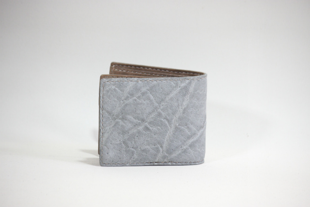 象革（エレファントレザー）使用 ハーフウォレット （二つ折り財布）特注カスタムオーダーメイド