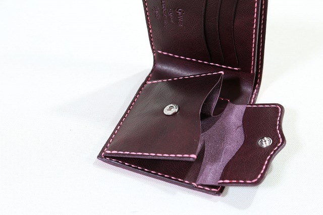 エキゾチックレザーリングリザード 使用 ハーフウォレット（二つ折り財布）特注カスタムオーダーメイド