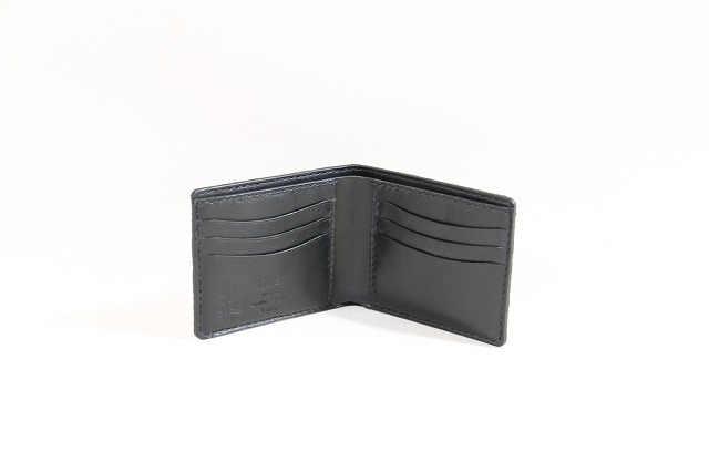 エイ革（スティングレイ）使用 カードタイプハーフウォレット（二つ折り財布）特注カスタムオーダーメイド