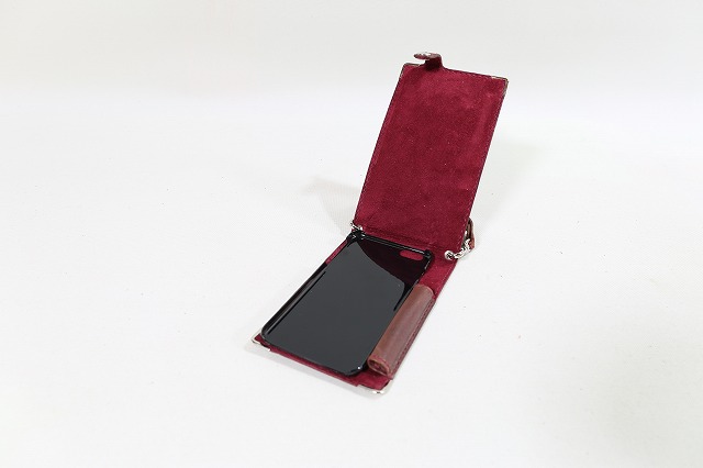 国産ピットタンニン鞣しの牛革（オイルプルアップレザー）使用iPhone android 用スマートフォンレザーケース 特注オーダーメイド